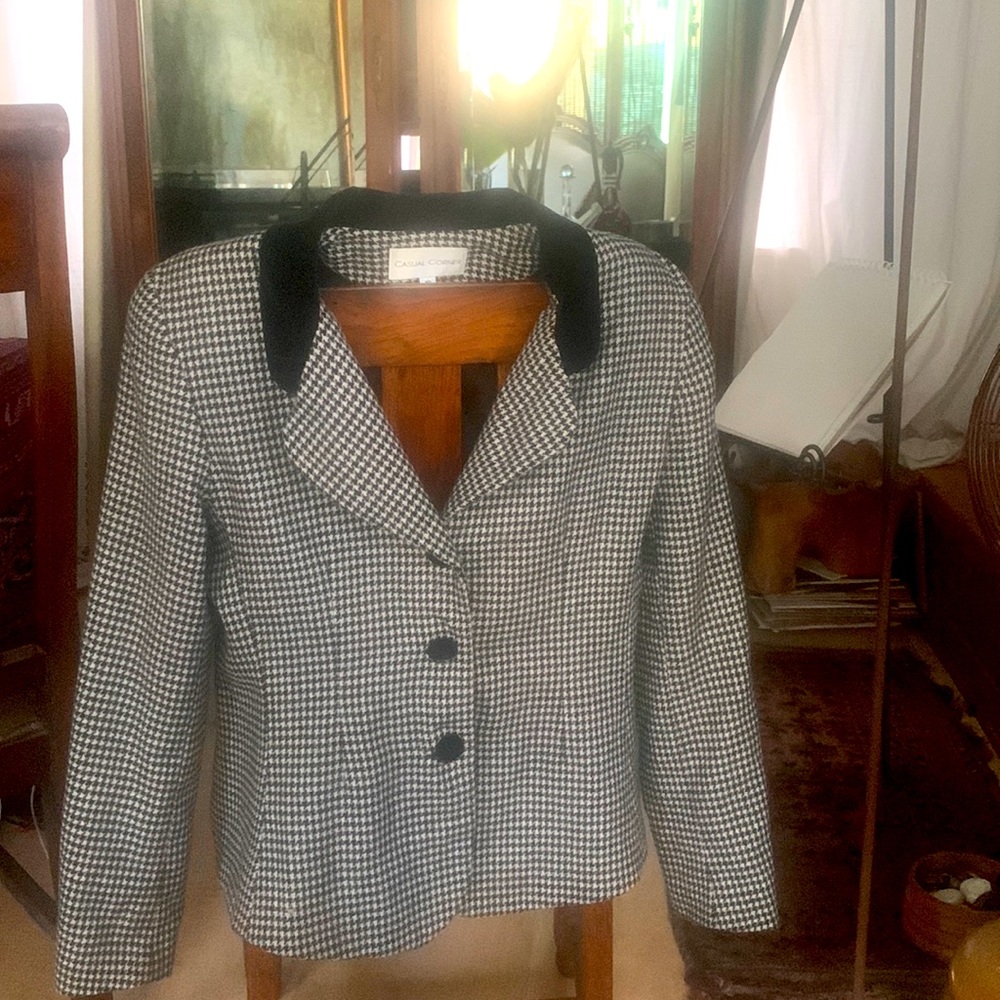 Casual corner vintage wool coat